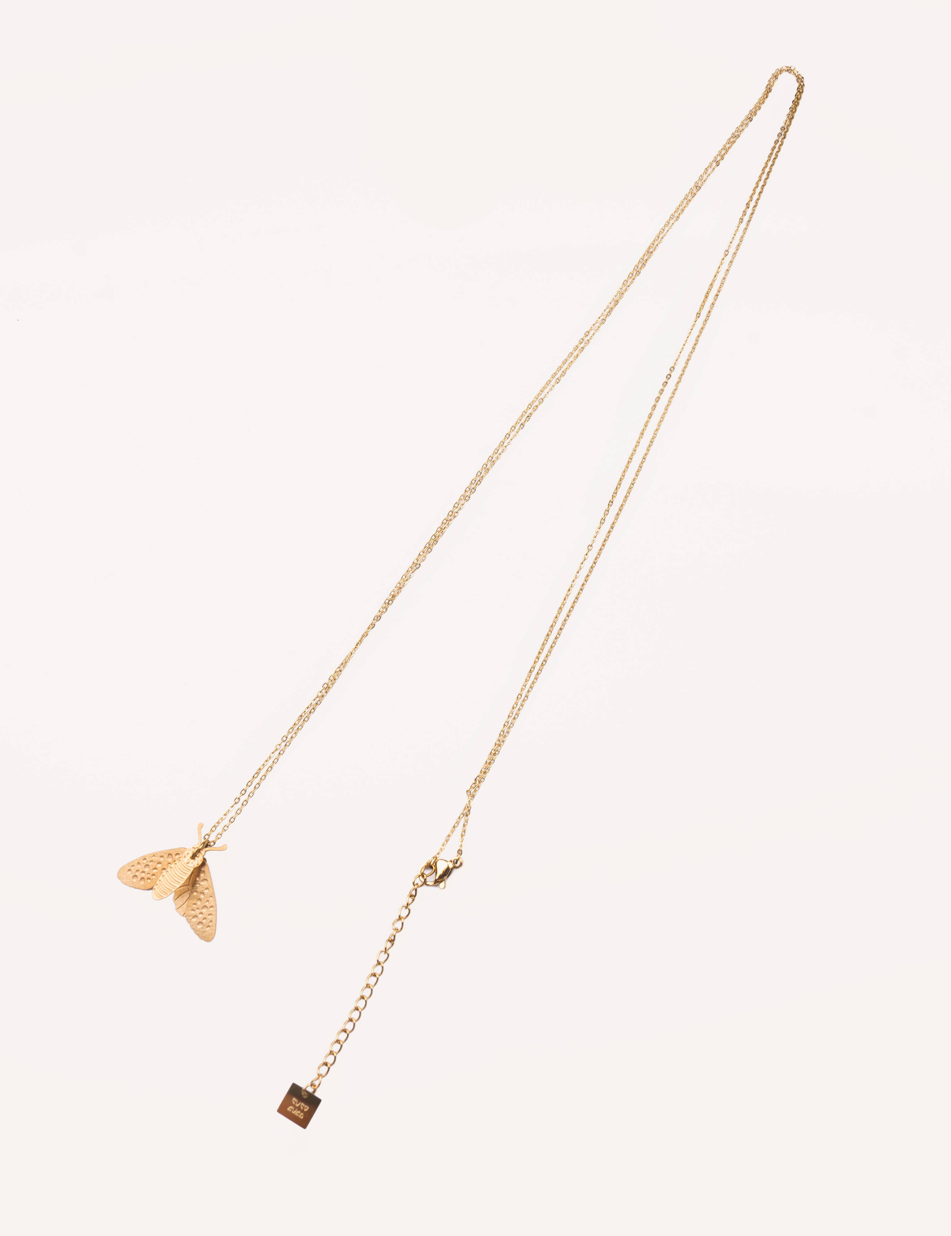 Collar polilla / Acero inoxidable