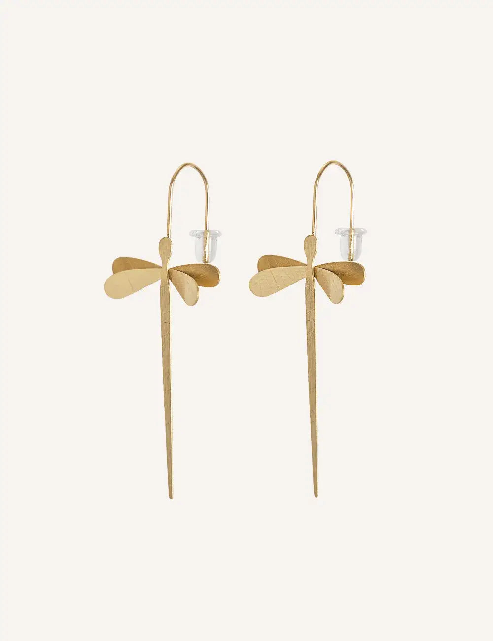 Pendientes Libélula / Acero inoxidable