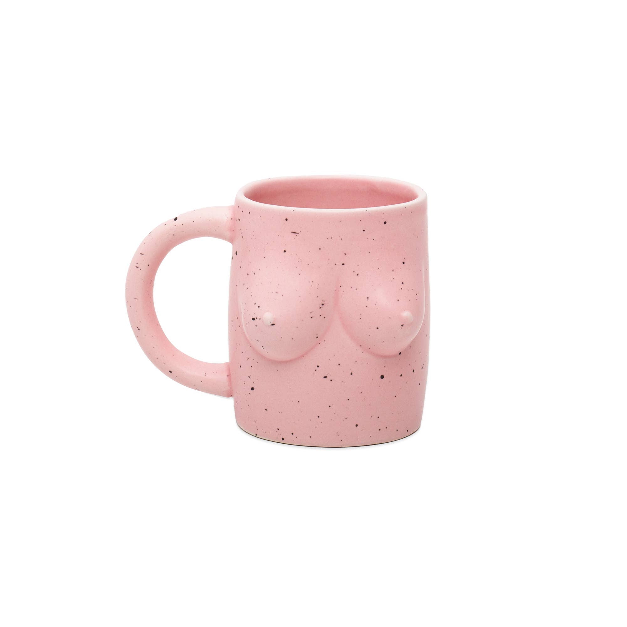 Taza con tetas estéticas rosas - pintada a mano