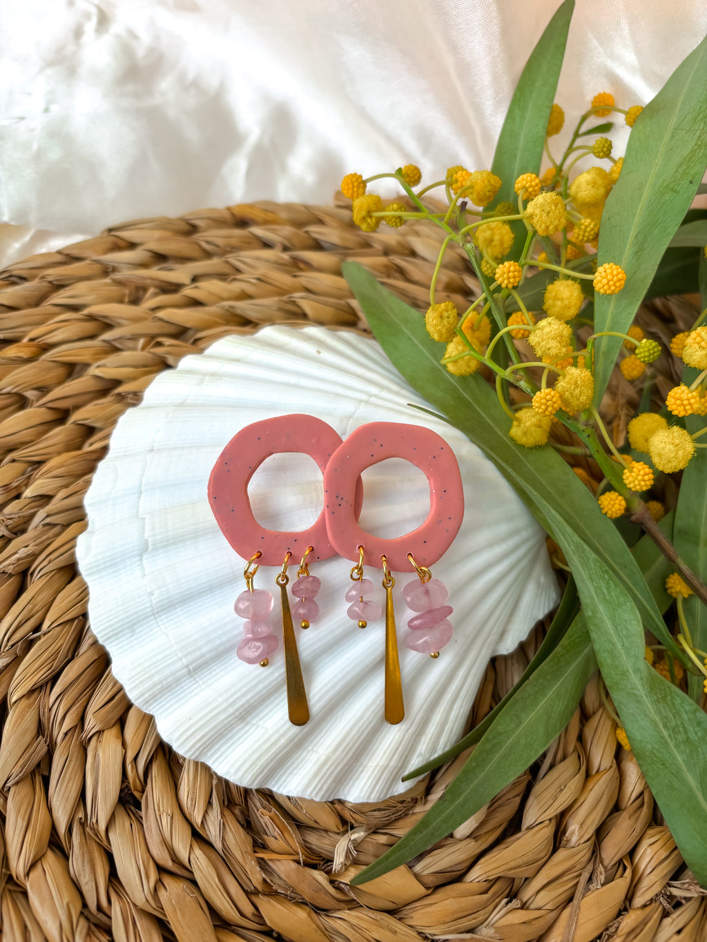 Pendientes Aura Bohem dorados