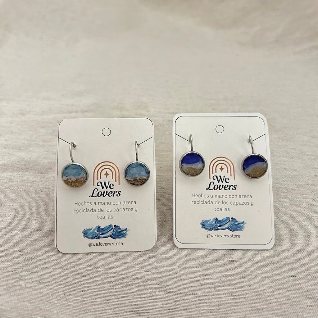 Pendientes Mar pequeño